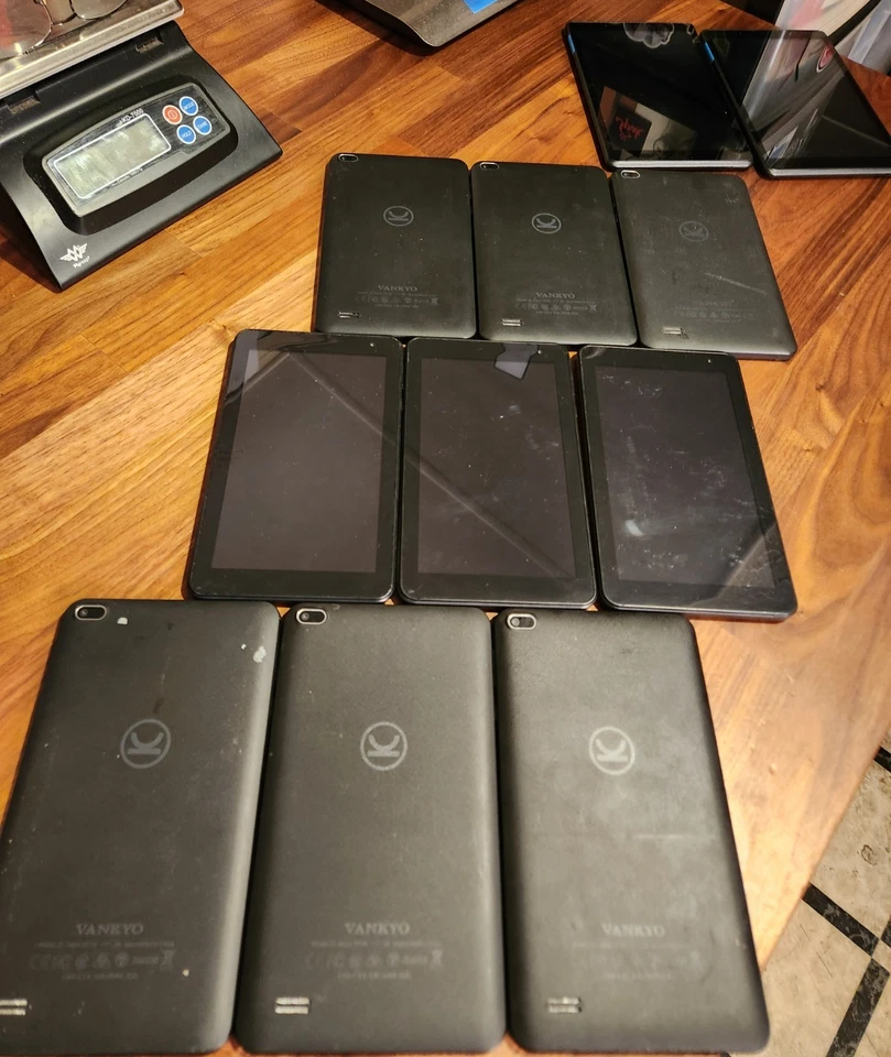 9x Vankyo MatrixPad Z1 7” Android Tablet WiFi Working USED Bundle Lot FREE SHIP - Image 1 of 4