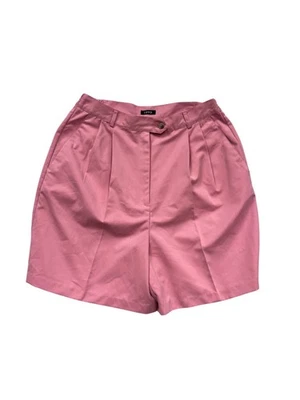 Izod Pink Pleated Shorts Size 12 #561A - Image 1 of 4