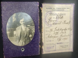 OSCAR BEREGI JÜDISCHES KINO SCHAUSPIELER KARTE 1934 ISRAEL UNGARN SELTEN! - Bild 1 von 1