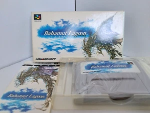 Bahamut Lagoon w/Box and Manual SuperFamicom SFC SQUARE JAPAN ver. - Picture 1 of 10