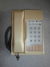 Retro Wall Mounted Touch Button Telecom Telephone Touchfone Phone & Wires Rare 