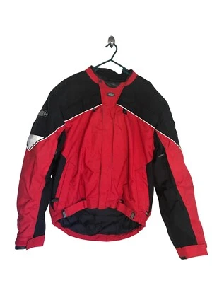 Cortech Tour Master Motorcycle Jacket Red with Liner. Advanced Sport Foto 1 de 4
