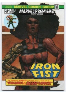 2018 Upper Deck Marvel Masterpieces What If? Tier 1 WI-4 Misty Knight /1499