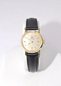 W500- BUCHERER 18K GOLD LADIES WRIST WATCH MECHANICAL MOVEMENT - Picture 1 of 3
