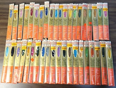 Lote de 40 abrigos de metal de colección J&P cremalleras de apertura de cuello varios colores y tamaños T408Z Foto 1 de 4