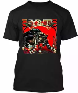 Tiger American Y&T Band Tee Shirt Classic Black Unisex S-2345XL - Picture 1 of 4