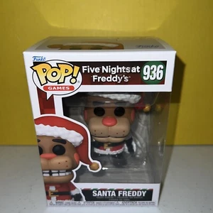 Funko Pop Santa Freddy #936 Five Nights At Freddy's FNAF IN PROTECTOR- IN HAND - Picture 1 of 10