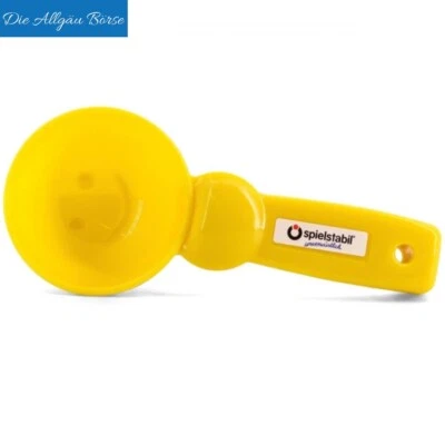 Spielstabil 7816 Eisportionierer gelb pastell Sandkasten Sandspielzeug Neu - Bild 1 von 2