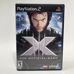 PS2 X-MEN THE OFFICIAL GAME SONY PLAYSTATION 2 USED, TESTED, COMPLETE - Picture 1 of 3