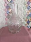 Vintage Tiara Glass Ponderosa Pine Cone Wine/Water Carafe Decanter