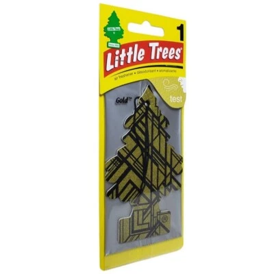 Little Trees Gold Air Freshener - 24 Pack - Free Shipping - Image 1 of 4