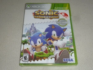 FACTORY SEALED NEW XBOX 360 GAME SONIC GENERATIONS W CASE & MANUAL MICROSOFT NFS - Picture 1 of 6
