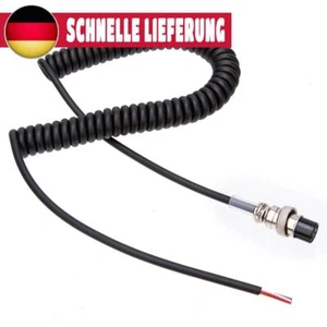 8-poliges Lautsprecher-Mikrofonkabel, Ersatz-Handheld-Ridao-Kabel für Alinco EMS - Bild 1 von 11