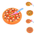 Plastic Food Pretend Play Children Educational Baby Toy Cutting Pizza Kids