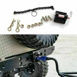 Metal Tow Shackle Trailer Hook for 1:10 Axial SCX10 90046 RC4WD RC Rock Crawler - Picture 1 of 6