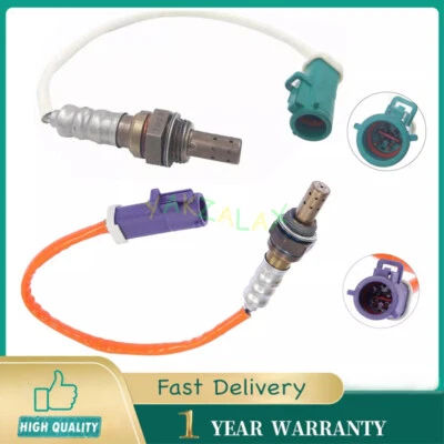 Sensor de oxígeno O2 2 piezas aguas arriba + aguas abajo para Ford Fiesta 2011-2019 1,6 L L4 Foto 1 de 4