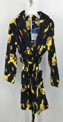 Pokemon Niños Pikachu Pijama Felpa Bata Albornoz Encubrimiento Pequeño 4/5 Nuevo con Etiquetas AA6-10 Foto 1 de 4