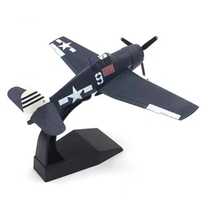 1:72 WWII U.S. F6F Hellcat Shipboard Fighter Simulation Alloy Aircraft Model - Foto 1 di 18