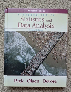 Introduction to Statistics and Data Analysis - Instructor's Edition - with CD - Picture 1 of 3