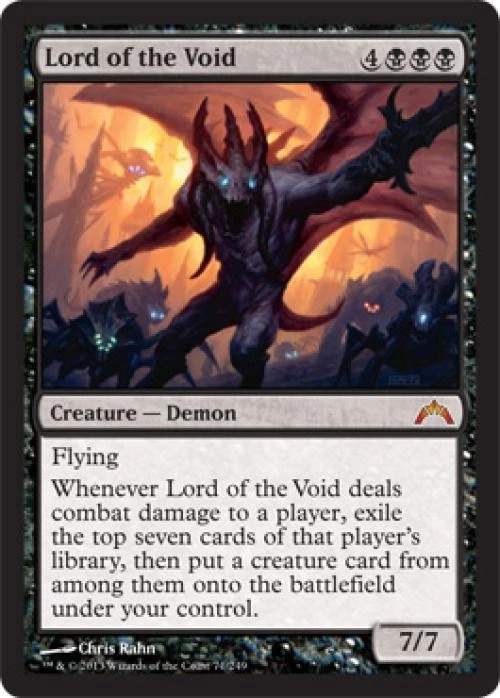 Lord of the Void -Foil Medium Play MTG Gatecrash - Image 1 of 1