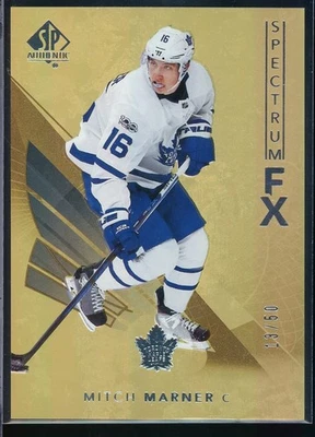 2017-18 SP Authentic Spectrum FX Gold #S27 Mitch Marner 13/50 - Image 1 of 2
