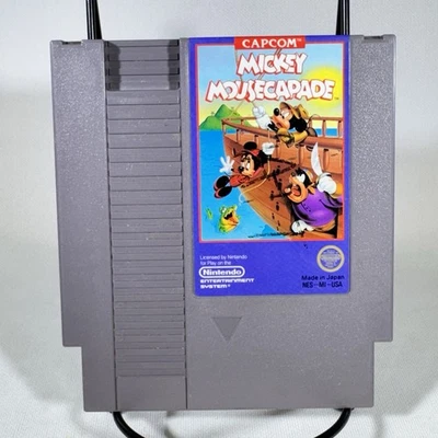 Mickey Mousecapade (Nintendo Entertainment System NES) Cartridge Only -Tested- - Image 1 of 4