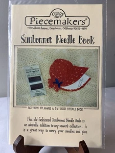 Vintage "Sunbonnet Nadelbuch" Schnittmuster von Country Store Piecemakers - Bild 1 von 2