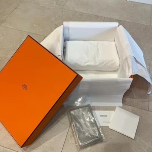 Hermes Birkin 25 Empty Gift Box Orange With Accessories Used - Picture 1 of 4