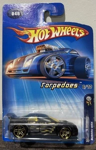 2005 Hot Wheels #46 First Editions-Torpedoes 6/10 SUBARU WRX Black w/Gold Pr5 Sp - Picture 1 of 3