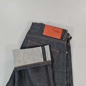 Naked & Famous Mens Jeans Blue W38 L34 Super Guy Raw 14oz Selvedge Denim - Picture 1 of 13