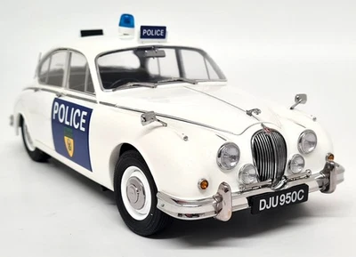 Model Icons 1/18 Jaguar Mk2 Leicestershire Rutland Police Diecast Model Car - Image 1 of 4