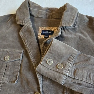 Sonoma Life + Style Corduroy Jacket Brown Women's XL - Picture 1 of 20
