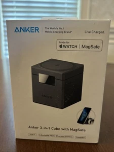 Anker 3 in 1 Cube 3 in 1 Charging Cube Y1811 - Photo 1 sur 6