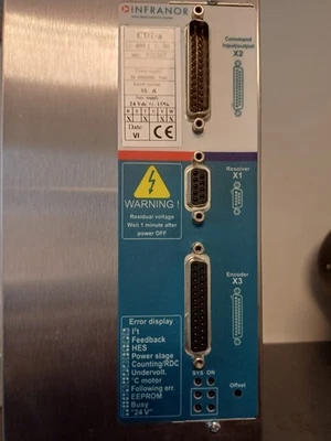 INFRANOR Cd1-a 400/70 Power supply 3x400/480 Currant 15A - Imagen 1 de 3