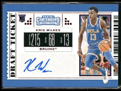 Kris Wilkes 2019 Panini Contenders Draft Picks Autograph #97 - Image 1 of 2