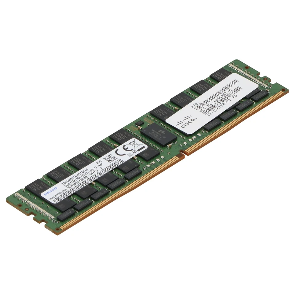 Cisco 64GB PC4-2933Y DDR4-RAM ECC LRDIMM 4R - UCS-ML-X64G4RT-H M386A8K40CM2-CVF - Bild 1 von 4