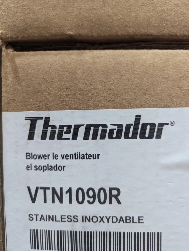 THERMADOR 1000cfm SOPLADOR INTERNO #VTN1090R PARA RESPIRADEROS DE CAMPANA, fotos en C y descripción Foto 1 de 1