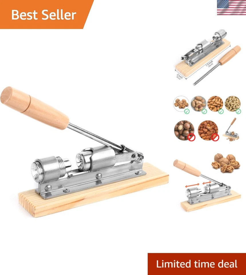 Cascanueces de nogal negro - sin pintar Foto 1 de 4