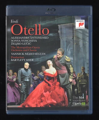 RARE BLU-RAY ★ Verdi : Otello - Yannick Nézet-Séguin ★ SONY CLASSICAL - Photo 1/2