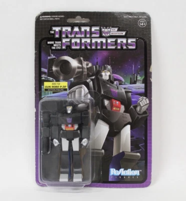 Black Megatron - MC-12 GUN ROBO P-38 Transformers Super7 Reaction Retro 2020 Foto 1 de 4