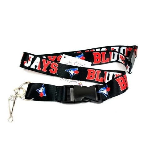 Toronto Blue Jays wih Maple Leaf Flag Lanyard Keychain Double Sided Canada MLB Cover