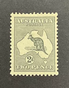 Australia SG 3 MINT 2d Grey - CAT £65 - Picture 1 of 2