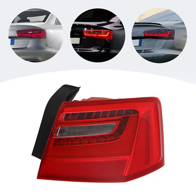 Right Passenger Side Tail Light For 2012-2016 Audi A6 C7 Sedan LED Outer RH Side - Image 1 of 4
