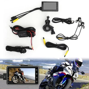Motorcycle DVR Video Recorder+1080P Full HD Front Camera and Rear View Camera TW - Picture 1 of 8