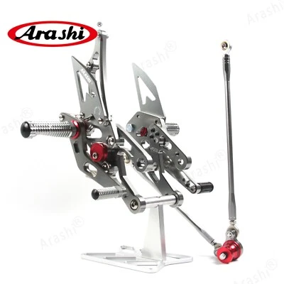 Juego de estriberas traseras de carreras para Honda CBR 1000 RR Fireblade 2004-2007 2005 2006 Foto 1 de 4