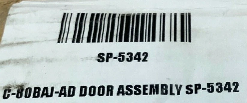 Nueva puerta abierta OEM Hoshizaki SP-5342 C-80BAJ-AD (EDICIONES COSMÉTICAS VER FOTOS) Foto 1 de 4