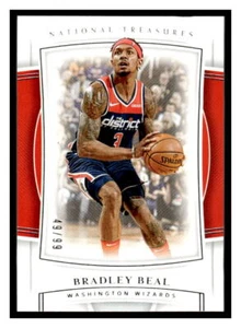 2019-20 Panini National Treasures #71 Bradley Beal #/99 - Picture 1 of 2