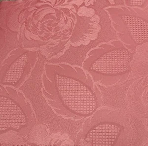 DUSKY PINK Damask Rose Tablecloths & Napkins Beautiful & Traditional ALL SIZES - Picture 1 of 3