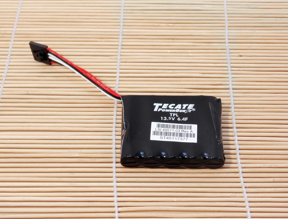 LSI 49571-03 BB09 Super Capacitor Tecate Powerburst Battery for 9286 9286CV-8e - Bild 1 von 1