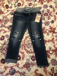 Squeeze Blue Jegging Size 6x Kids Girls - Picture 1 of 4